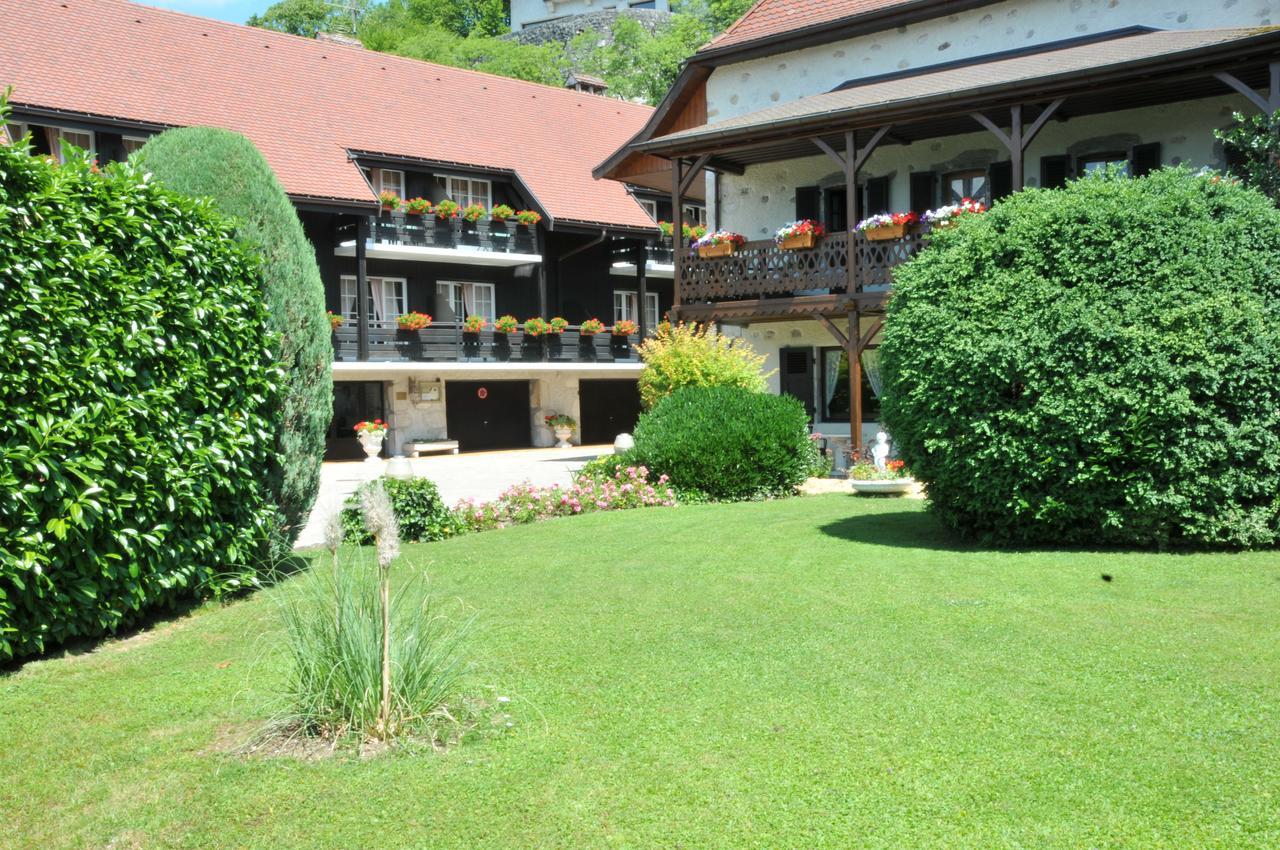 Auberge Du Roselet Duingt Eksteriør billede